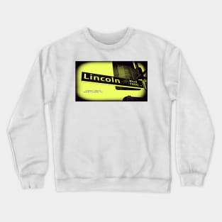 Lincoln Boulevard, Santa Monica, California by Mistah Wilson Crewneck Sweatshirt